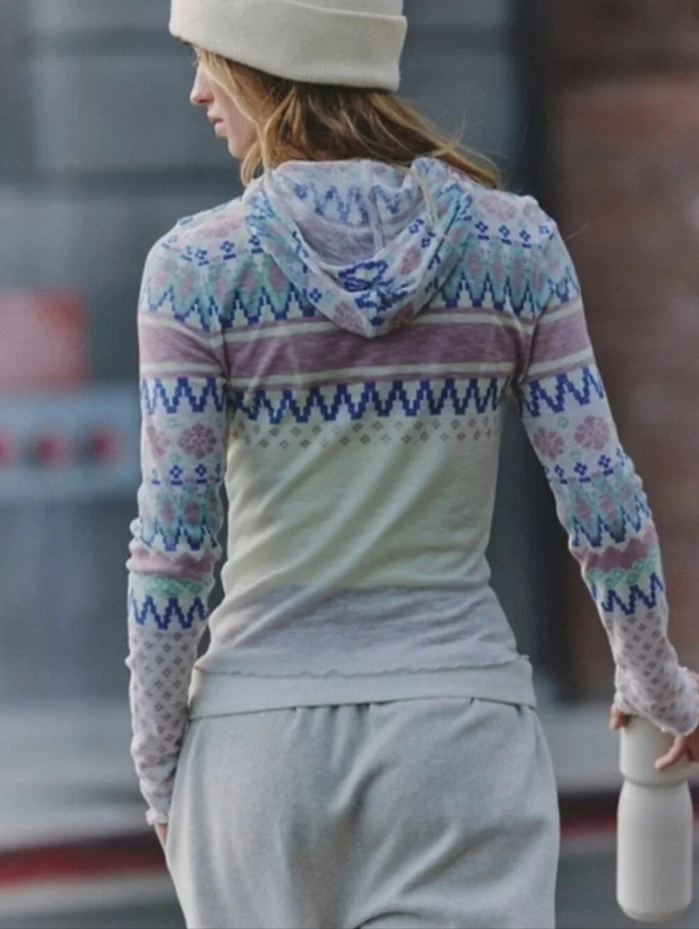 Free People Breathe Easy Printed Layer Size XS